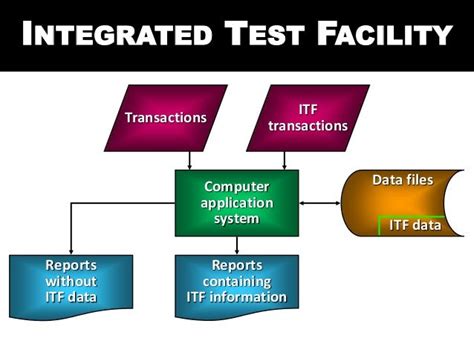 integrated test facility package|examples of caats.